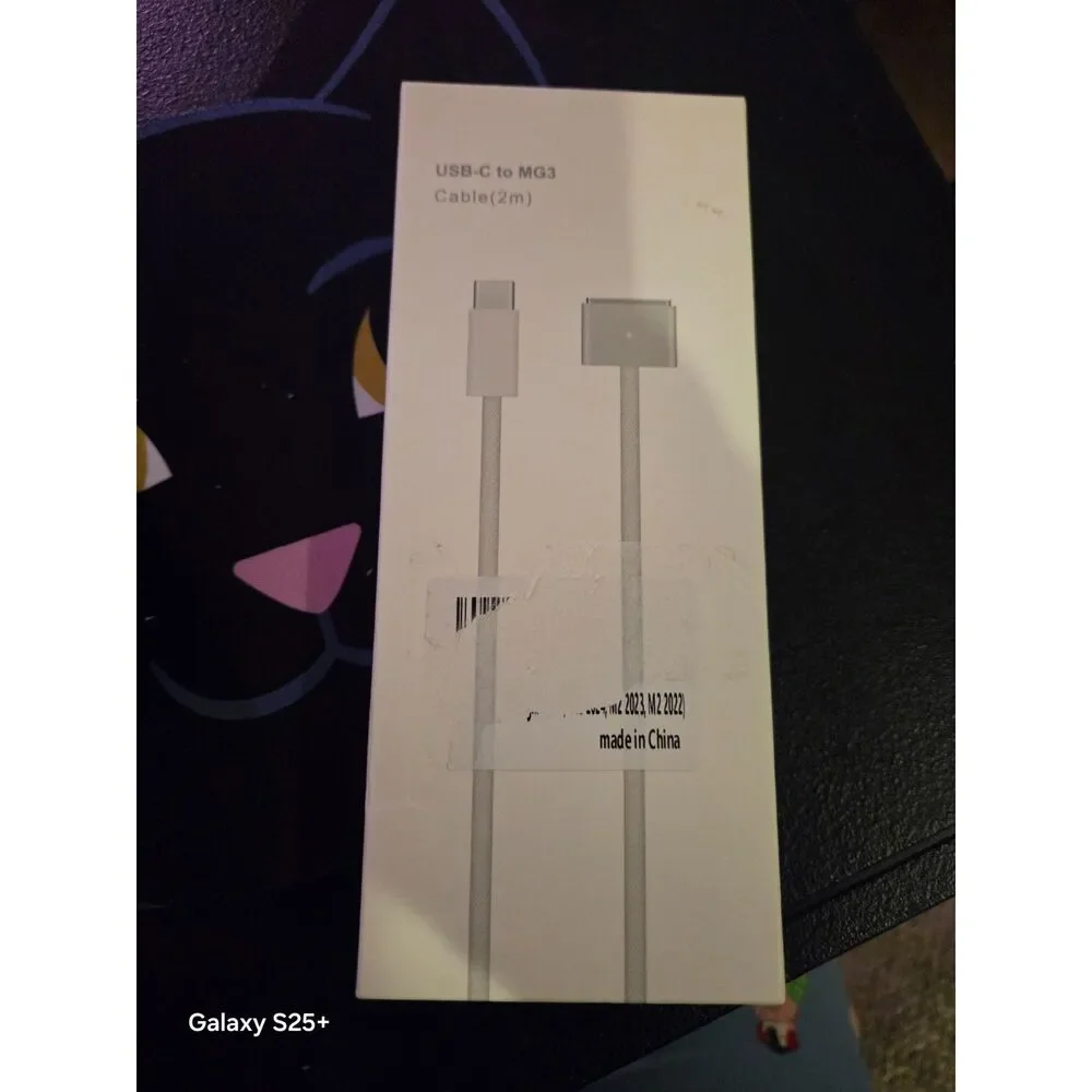 USB-C to MG3 Cable 6.6ft 140W Charging Cable Compatible with MacBook Pro
